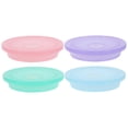 thumbnail image 5 of Tapa de paja para tarro de albañil, tapa de tarro con agujero de paja, vaso de agua de vidrio, tapa de paja, suministro de tapa de lata de repuesto, 4 Uds., 5 of 5