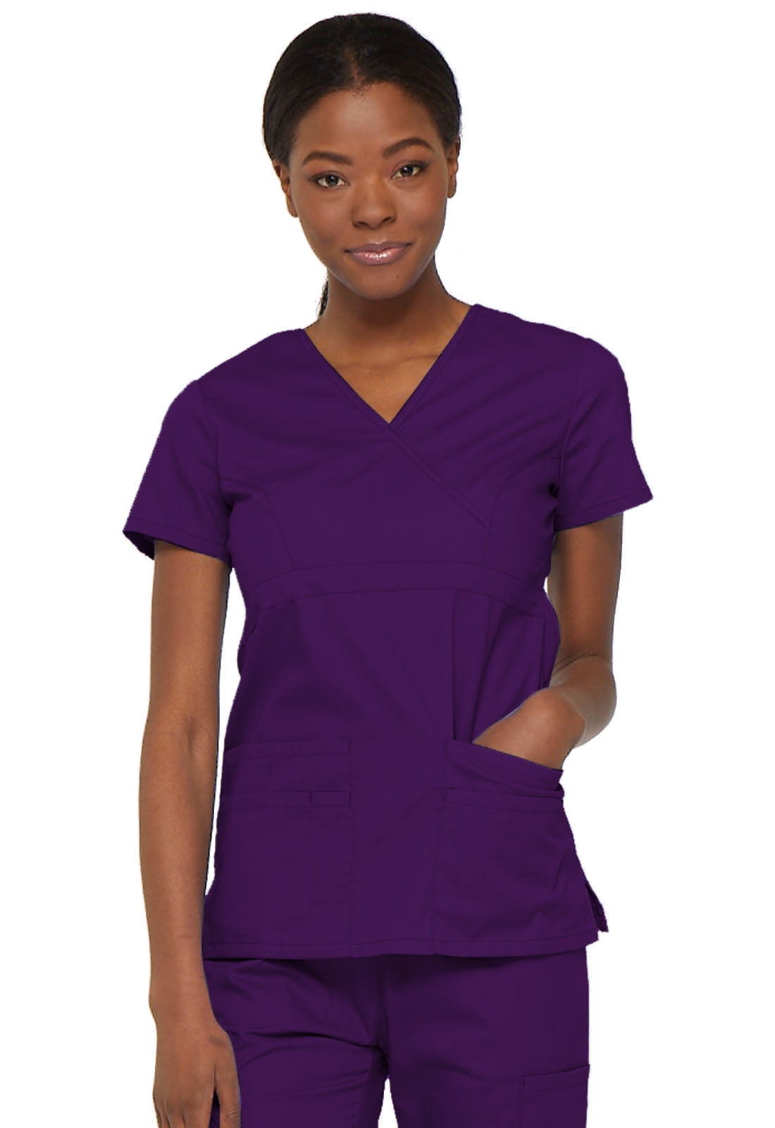 Download Dickies - Dickies EDS Signature Women Scrubs Top, Mock ...