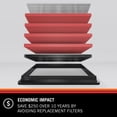 thumbnail image 4 of K & N Filters Air Filter 33-5100 Washable; Red; Cotton Gauze; Panel, 4 of 8