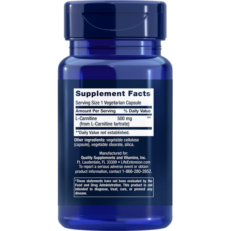 life extension l carnitine L-Carnitine: How can it help your sports performance?