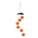 thumbnail image 2 of Campana de Viento Solar de Calabaza de Halloween con 8 Modos de Luz Led | Decoración Colgante Impermeable para Exteriores, Porche, Patio o Jardín, 2 of 7