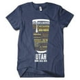 thumbnail image 2 of Utah Breweries Pint Glass T-Shirt - Craft Beer Lover Gift - Brewery Tour Must-T-Have Navy Large-T-H, 2 of 2