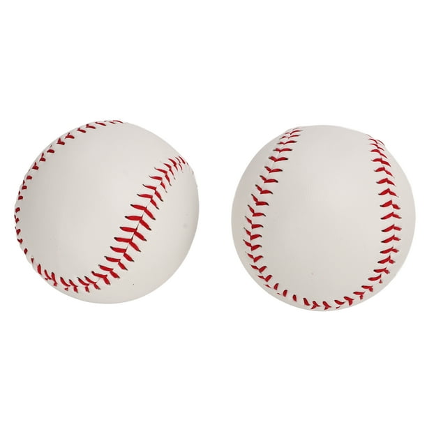 Abrrenamiento de Béisbol, 2 piezas pues práctica de cuero softbol softball orgeting para interiores para niños