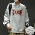 thumbnail image 5 of Men's American Urban Fashion Loose Letter Printing Sweatshirt, 5 of 10