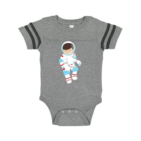 

Inktastic Cute Boy Astronaut Cosmonaut Space Flight Gift Baby Boy Bodysuit