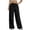 Black, variant on VBVC Women's Y2K Drawstring Wide Leg Pants,Cotton-Linen Lightweight Trousers For Women,Ladies Summer Work Sweatpants with Pockets,Black,S-2XL