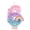 Number 6, variant on Pink Number Candle with Rainbow Decoration, Colorful Cartoon Birthday Cake Topper, Creative Party Supplies for Celebration, Anniversary Ornament, Number 8