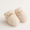 thumbnail image 4 of Baby Shoes Drill Bit Soft And Warm Non-slips Brown Pink White Khaki Cartoon Plush Cotton 1 Pair, 4 of 17