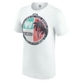 thumbnail image 2 of Men's White Money in the Bank 2025 LA Palm Tree T-Shirt, 2 of 3
