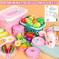 thumbnail image 3 of Accesorios de cocina Toy Play Aojieni, 121 unidades, con delantal y sombrero, 3 of 6