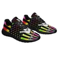 thumbnail image 6 of Sign Language Shoes Sneakers for Women Men Black Size 6, 6 of 7