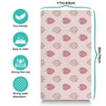 thumbnail image 5 of Dog Food Mat 16x24 Inch Pet Feeding Mat with Cute Strawberry Print, Durable Absorbent Waterproof Non-Slip Mat for Dogs and Cats, Quick Dry, Easy Clean Fresh Summer Berry Design, 5 of 7