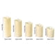 thumbnail image 3 of Velas Sin Llama, Velas a Pilas, Velas Led de Pilar, Velas Artificiales (Juego de 5 Piezas con Llama Realista para Navidad y Otras Festividades)., 3 of 6
