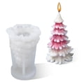 thumbnail image 2 of Vela aromática navideña Molde de silicona Velas Cubo Molde suave Cerámica Artesanía Festival Decoración DIY Suministros para manualidades Tipo 5 seitruly HA009043-05, 2 of 6
