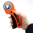 thumbnail image 3 of FACEGA Rotary Cutter Rotary Cutter Rotary Cutter for Fabric Fabric Cutting Fabric Cutter Leather Slice Orange, 3 of 4
