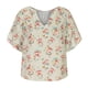 thumbnail image 4 of Blusa de manga tres cuartos con parte superior de un solo hombro para mujer Pompotops  hkajfhjk471628, 4 of 8