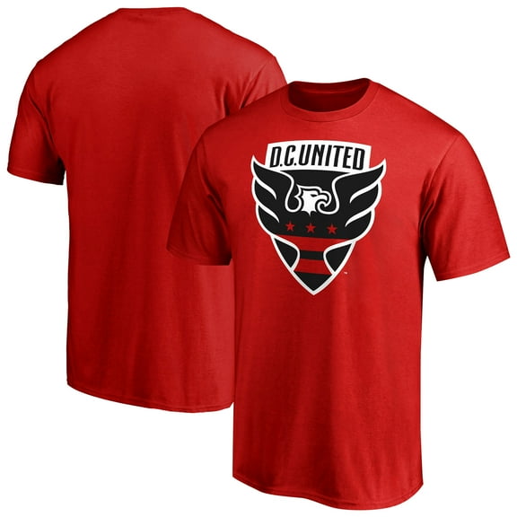 Men's Red D.C. United Primary Logo T-Shirt