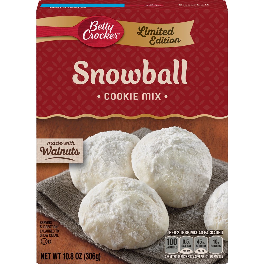 Betty Crocker Snowball Cookie Mix