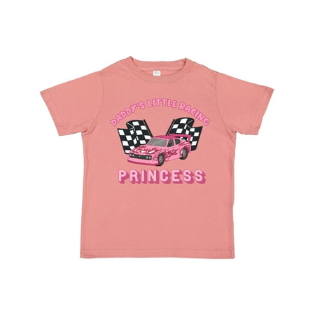 

Inktastic Daddy s Racing Princess Pink Race Car Gift Toddler Boy or Toddler Girl T-Shirt
