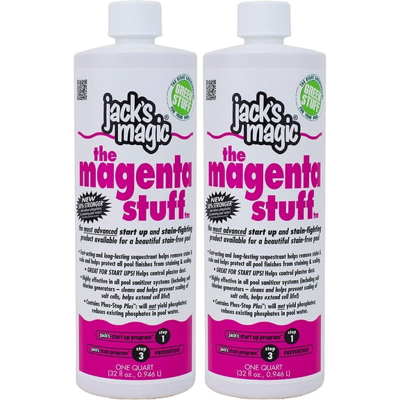 Jack's Magic The Magenta Stuff Size: 32 Ounce (Two Pack) (2)