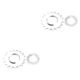 thumbnail image 3 of Advancent Piñón fijo de una sola velocidad, rueda de bicicleta, piñón, anillos de bloqueo, piezas de repuesto Type6 NO6, 3 of 6