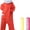 Red, variant on Guvpev Funny Black Big Mouth Monster Onesie with 2Pcs Comb Prop & Shoes, Silly Puppet Mascot Costume, Plush Halloween Cosplay One Piece Pajamas, Oversized Hooded Loungewear