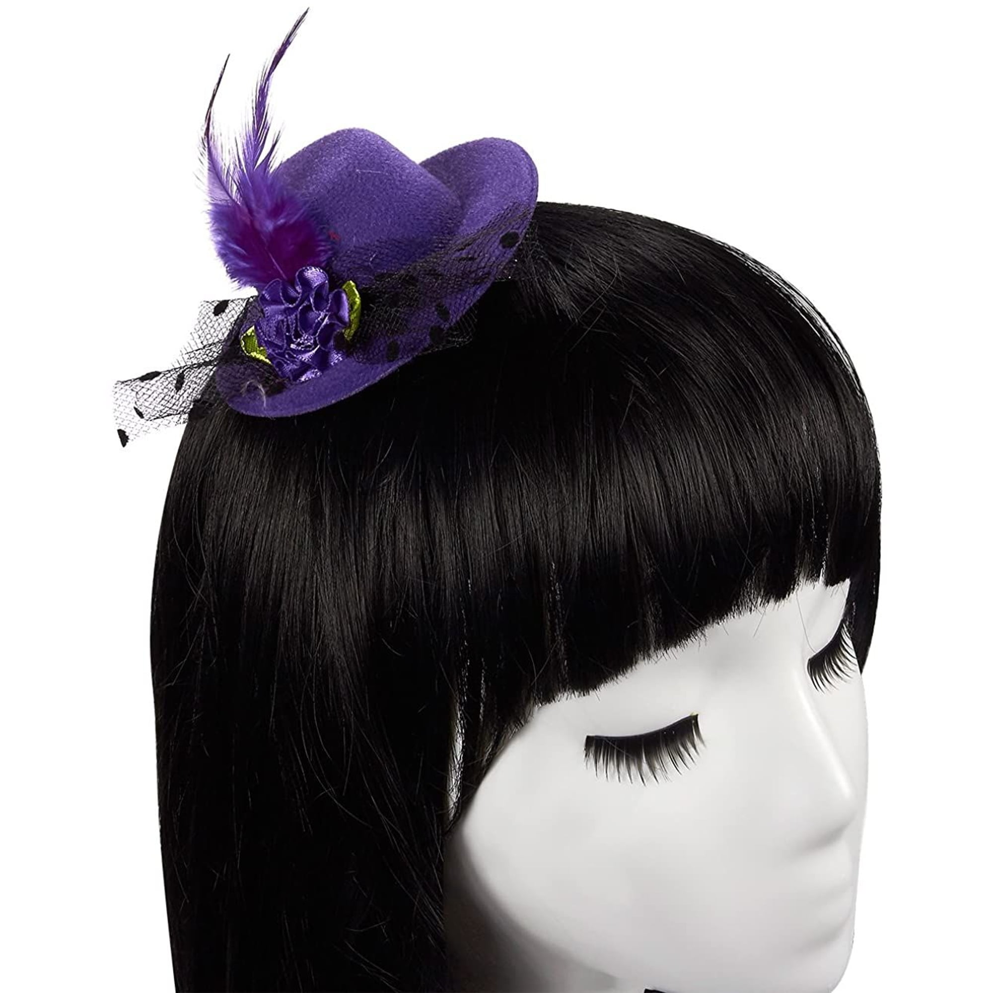 Mesh and Top Hat Decor Hair Clip for Girls