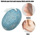 thumbnail image 2 of Unique Bargains Foot Care Exfoliating Scrub Stone Double Sided Pumice Stone Foot File Pumice Stone 2 Pcs Blue, 2 of 7