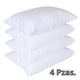 thumbnail image 2 of Almohadas Hoteleras Premium - Relleno Microgel - Firmeza Media - Fundas Rayada Satinada - 100% Algodón - Pillow - Alta Caldiad - Color Blanco (4, Estándar), 2 of 5