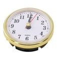 thumbnail image 1 of Inserts d'Horloge à Quartz 65MM Mouvement de Remplacement DIY Or Argenté Chiffres Arabes, 1 of 4