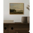 thumbnail image 4 of Drsoum Vintage Village Lakeside Wall Art Classic Retro Farmhouse Rustic Decorations for Living Room Bedroom 8x10in Natural Framed, 4 of 6