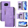 thumbnail image 3 of Funda para Xiaomi POCO X3/X3 PRO 5G Cartera de Mano con Cremallera y Correa Cruzada Desmontable, 3 of 5