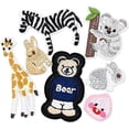 thumbnail image 3 of 21 parches de animales bordados CHAO bricolaje ropa jeans camisetas chaquetas mochilas, 3 of 5