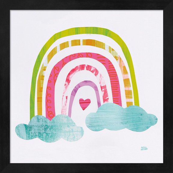 Unicorn Magic VII Sq by Melissa Averinos, Framed Wall Art, 13.25W x 13.25H