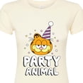 thumbnail image 3 of Garfield - Party Animal - Juniors Fitted Graphic T-Shirt, 3 of 5