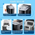 thumbnail image 3 of Ice Machine Cleaner Descaler Tablets-36Pack Ice Maker Cleaner Compatible with Frigidaire, Opal, GE Profile, Kitchenaid, Nickel Safe Scale Remover for Countertop, Nugget Ice Makers, 3 of 4