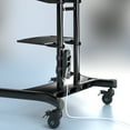 thumbnail image 6 of ONKRON Power Strip Surge Protector Mounting Bracket for TS1881 TV Stand Column Diameter 50 mm (APS1881) Black, 6 of 7