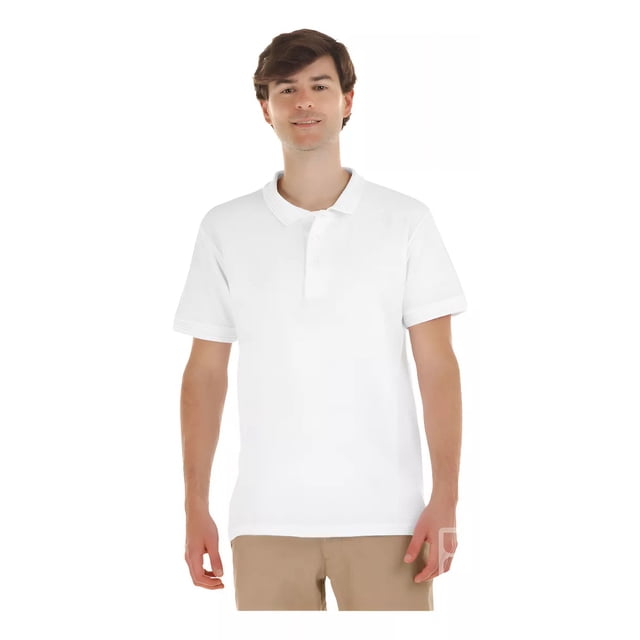 Playera Tipo Polo Hombre Euro Cotton Premium