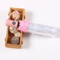 thumbnail image 1 of Parapluie Pliable Automatique Transparent-Rose, 1 of 3