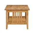 thumbnail image 3 of Linon Table Basse en Bois Finley Brun Naturel, 3 of 9