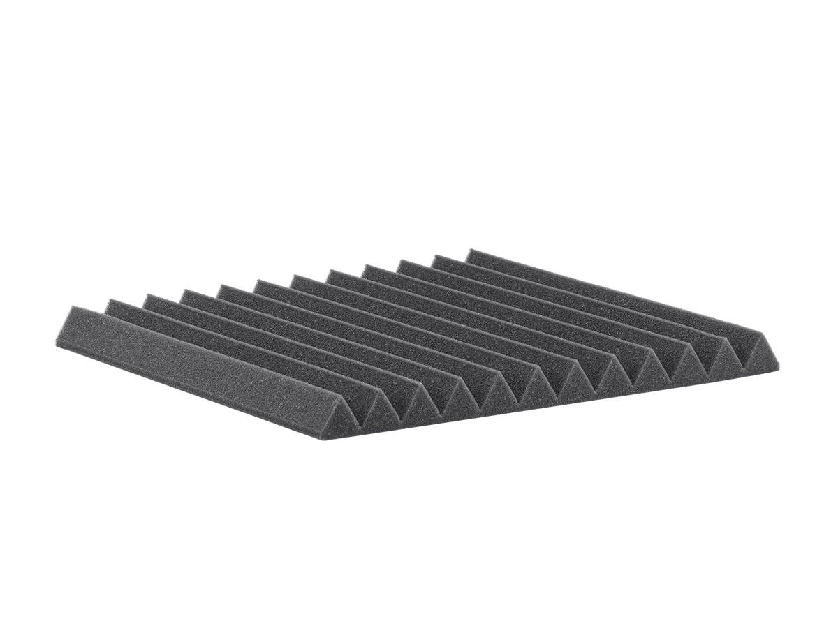 Monoprice Studio Wedges Acoustic Foam Panels (12-pack) 1in x 12in x 12in Fire-Retardant, Easy To Install - Stage Right Series