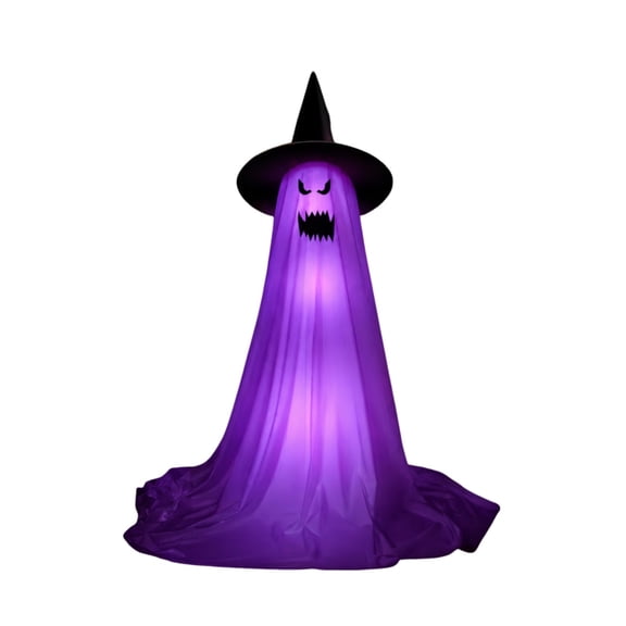 Orangide Halloween Ghost Lamp 47 Inch Tall Glowing Ghost Decoration for Yard Garden Party Outdoor Courtyard Spooky Halloween Light