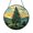 Acrylic 3.5 Inch, variant on Decorative Evergreen Forest Stained Glass Suncatcher – Window Art