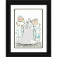 thumbnail image 1 of Ogren, Sarah 11x14 Black Ornate Wood Framed with Double Matting Museum Art Print Titled - Princess and the Rabbit, 1 of 4