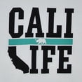 thumbnail image 3 of ShirtBANC Cali Life with Blue Stripe State Bear Mens Shirt, 3 of 3