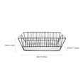 thumbnail image 5 of Himition 1 Set of Stainless Steel Draining Rack Storage Kitchen Storage Shelf Plate Holder, 5 of 5