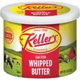 Keller's Creamery Salted All Natural Butter, Whipped, 8 oz.