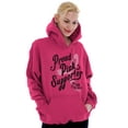 thumbnail image 4 of Proud Pink Supporter Breast Cancer Hoodie Sweatshirt Women Brisco Brands S, 4 of 6