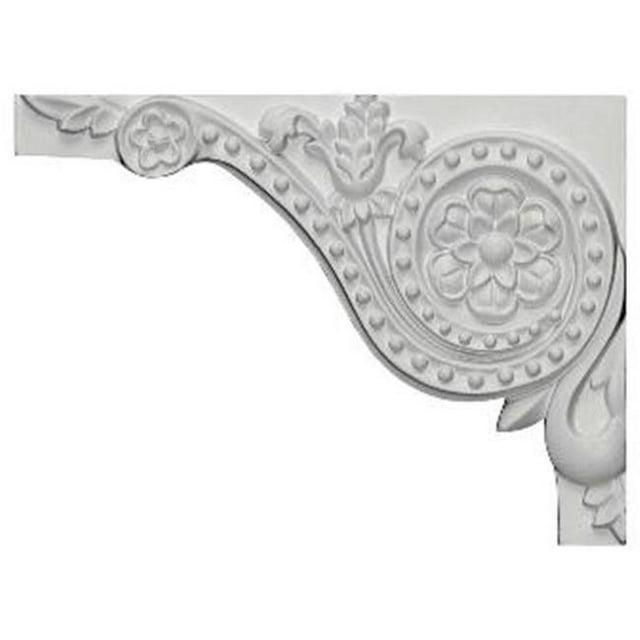 Ekena Millwork SB08X05AN-L 8 In. W X 5.87 In. H X.62 In. D Support d'Escalier Antonio Architectural- Gauche