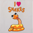 thumbnail image 4 of Inktastic I Love Snakes Tote Bag, 4 of 4